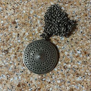 Beautiful Danish necklace statement piece long chain